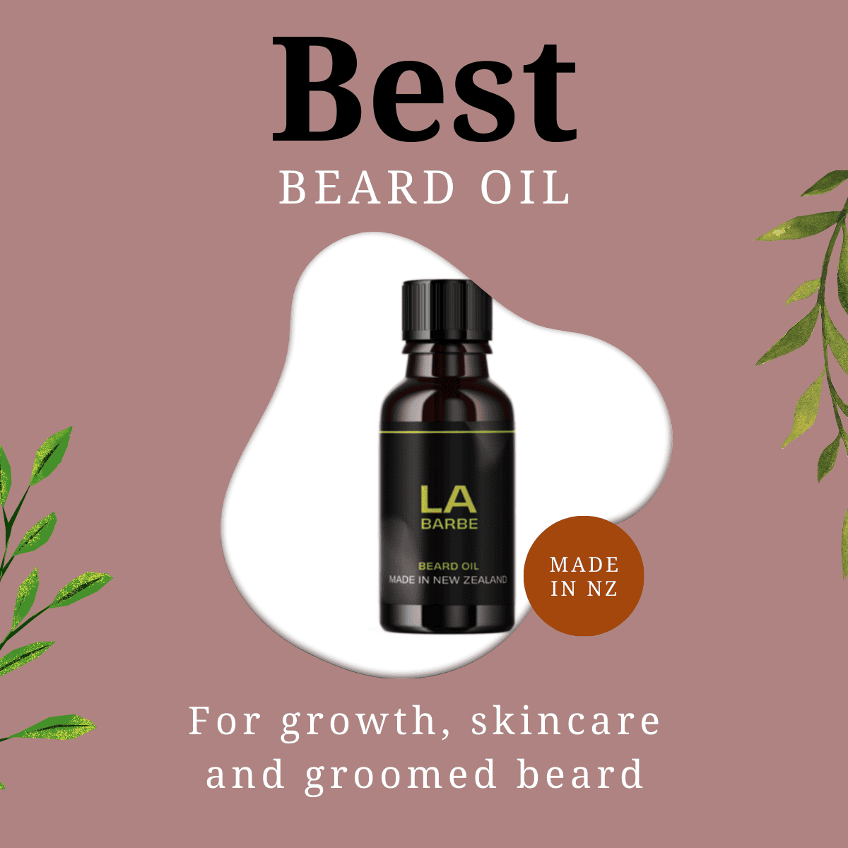 La Barbe- Best Beard Oil NZ Australia | #1 for Growth Skincare Groom